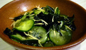 Japanese pickled cucumber